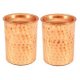 Finalize the copper glass lid, drinkware, 250 ml