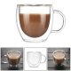 Double glazed coffee cup with a handle high heat mugs