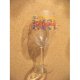 Dry wine glass transparent glass goblet