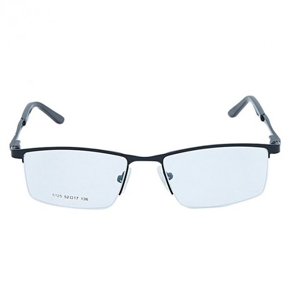 Plastic and Metal Reading Glasses - Black