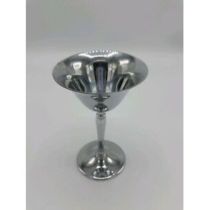 Vintage chrome water cup