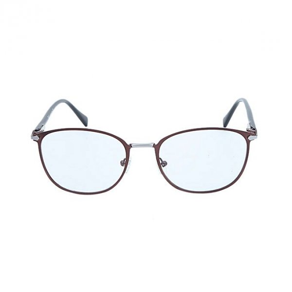 Plastic and Metal Reading Glasses - Maroon