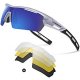 Polarized Sports Sunglasses for Men Women Cycling Running Driving