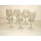 Decorative glass universal engraved wine or aperitif universal