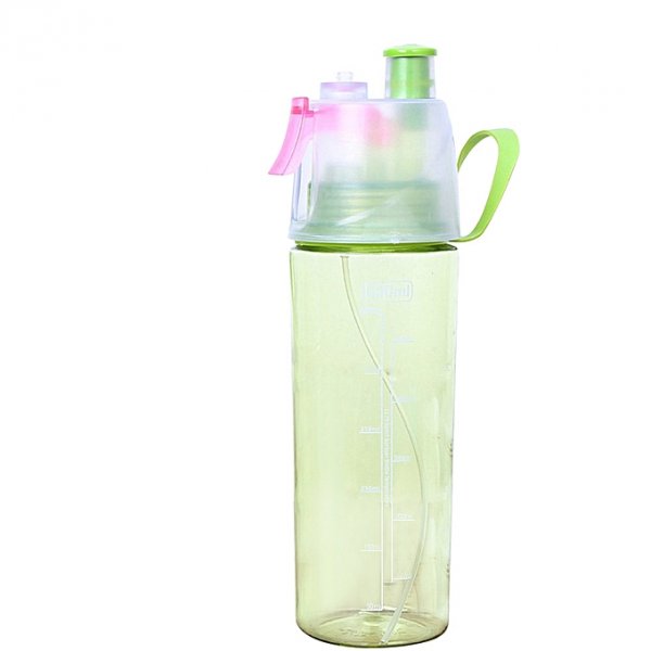 Exercise bike spray water bottle leak-proof cups gym beach