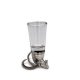 Stainless steel/glass drinking water cup