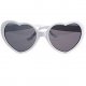 Women Fashion Oversized Heart Shaped Retro Sunglasses Cute Eyewear