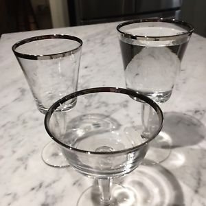 Beautiful crystal glassware, wine, wine glass