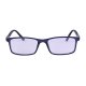 Metal and Shell Reading Glasses - Indigo and Black