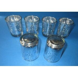 Vintage Silver Spotted 2oz Shot Glass