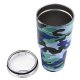 Water fashion stainless steel double-walled glass double vacuum tumbler Rambler