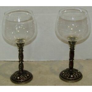 Goblet glass, stained glass goblet