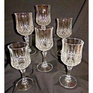 Vintage holiday cup wine glass cutting design stitching bowl beautiful