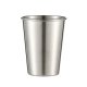 Stainless steel cup to drink fruit juice glass beer mug section Home Travel Tools