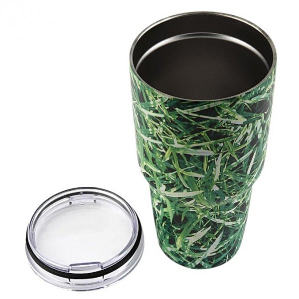 Water fashion stainless steel double-walled glass double vacuum tumbler Rambler