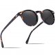 Polarized Sunglasses for Women?Vintage Round Sunglasses with Case?  Protection