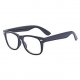 Black full frame myopia myopia glasses women / men