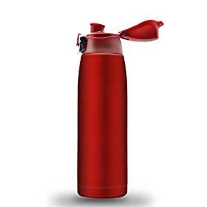 Double-walled vacuum insulated stainless steel, wide-mouth bottle leak-proof travel tumbler sports drinks to keep cold 12 hours