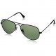 Aviator Large Metal Non-Mirrored Polarized Sunglasses