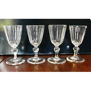 Glass wine daily cup shape conical cup