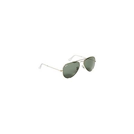 Aviator Large Metal Non-Mirrored Non-Polarized Sunglasses