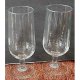 Transparent glass goblet goblet 7 inches high 12 ounces