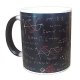 Mathematical formulas printed ceramic cup coffee cup hot show