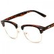 Transparent lens glasses frame glasses men women fashion