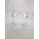 Transparent glass champagne glass holds 4 oz kitchen