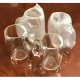 16 oz. Transparent Acrylic Plastic Drinking Beer Mug Handle