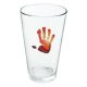 Handprint Basketball Get a Grip 16 oz pint glass