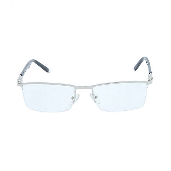 Plastic and Metal Reading Glasses - Gray