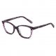 Non-prescription Black Stripe/Blue/Pink/Red Eyewear Frames Clear Lens Eyeglasses Designer For Womens mm