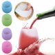 Unbreakable silicone rubber wine glass beer mug stemless Outdoor Security