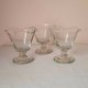 Sundae glass dish dessert cup, water glass