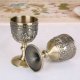 Handmade copper goblet of wine glasses classic creative home