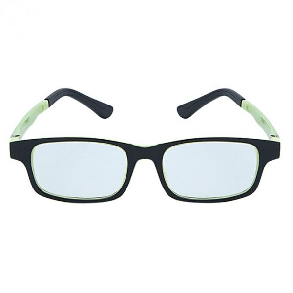 Plastic and Metal Reading Glasses - Black and White