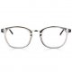 Modern-style oval frame eye clean