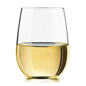 Stemless wine glasses perfect red wine or white wine. Ideal gift wedding gift