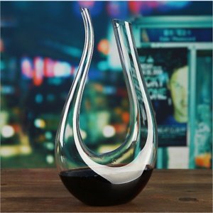 1500ML 1.5L bottle shape glass crystal wine glass pouring wine glass cup