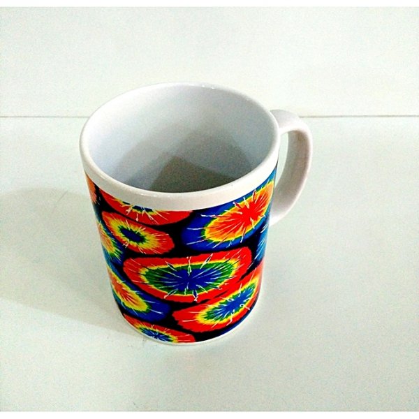 Creative color cup mug ceramic cup and cup black