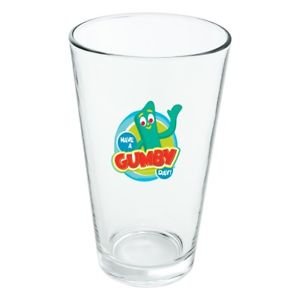 Novelty Novelty 16 oz glass