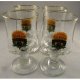 Glass stem coffee glass cup coffee cup