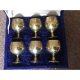 Brass wine glass home drinking water cup