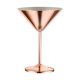 Stainless steel rose gold cocktail glass champagne glass to toast