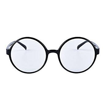 Round Glasses Frame Clear Lens Fashion Circle Eyeglasses 52mm