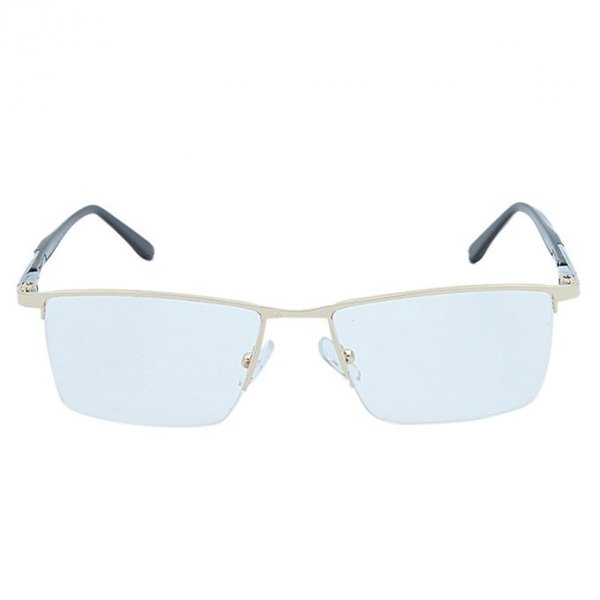 Plastic and Metal Reading Glasses - Light Golden