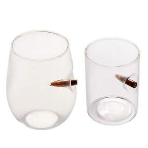 Bullet Blowing Glass Cup Wine Glass Bar Party Cup