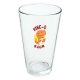 Funny dinosaur novel 16 oz glass