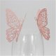 Butterfly glass paper card Wedding Party